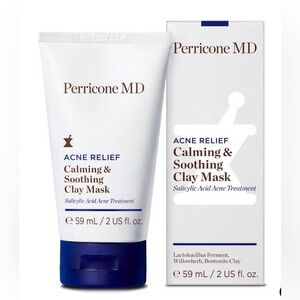 Perricone MD Acne Relief Calming & Soothing Clay Mask 2oz Sealed in Box